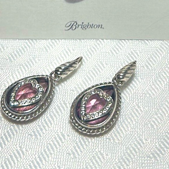 Brighton collectibles earrings Your true colors courageous heart - Picture 6 of 6